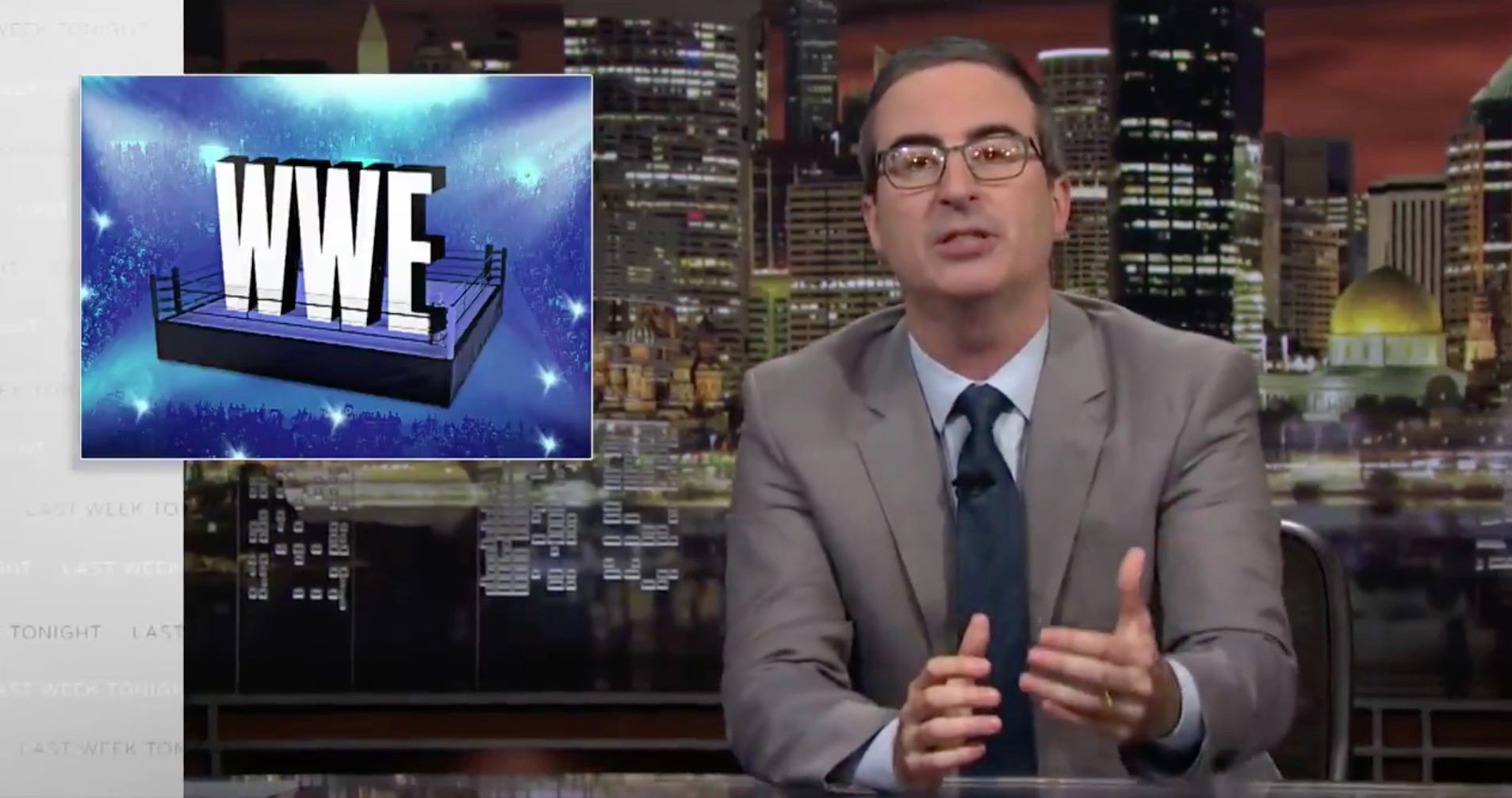 Former WWE stars including CM Punk back John Oliver after he slams