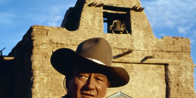 american actor john wayne 1907   1979 as cole thorton on the set of the western movie 'el dorado', based on the novel by harry brown and directed by howard hawks, 1966 photo by silver screen collectiongetty images
