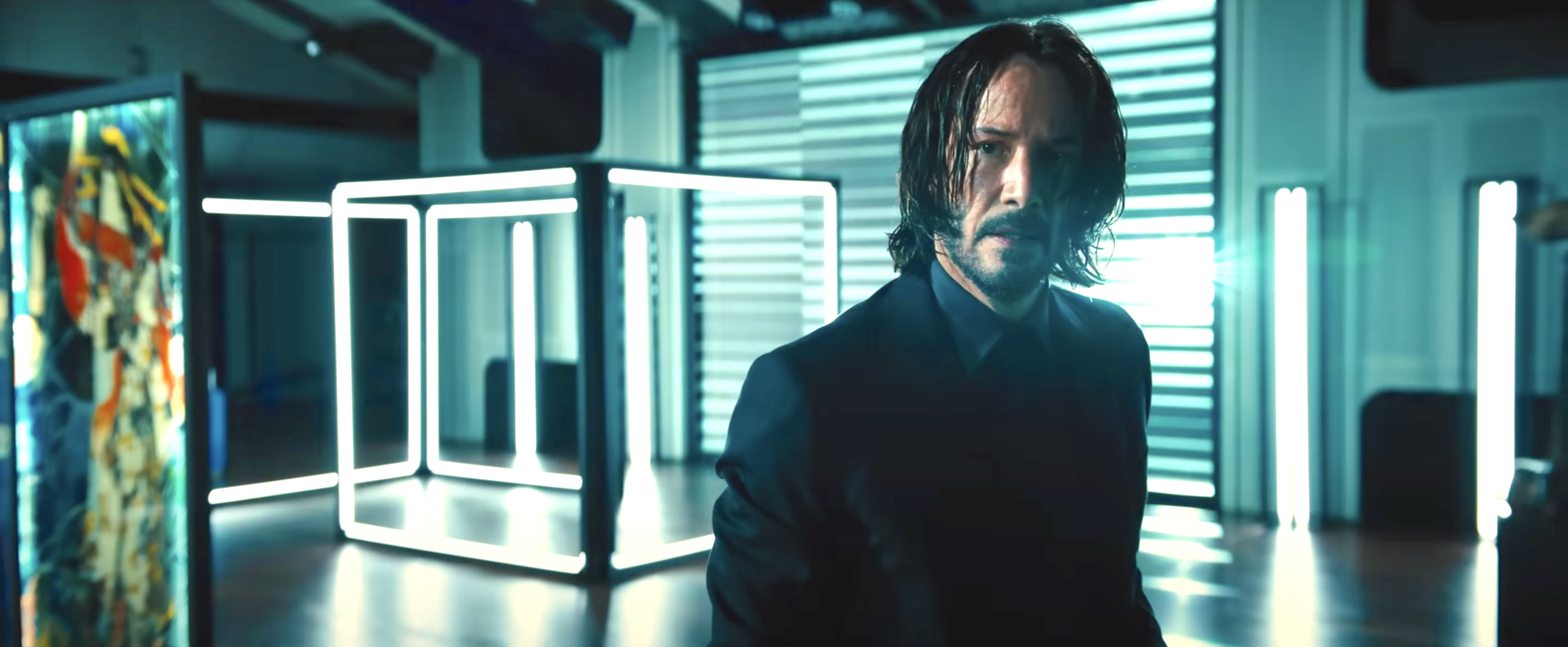 Keanu Reeves cut his hair, giving us the Matrix teaser we were waiting for  | British GQ