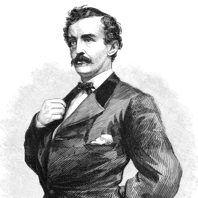 John Wilkes Booth (Lincoln's Assassin) - Antique Engraving - stock illustrationAntique engraved image of John Wilkes Booth - an actor who murdered Abraham Lincoln.