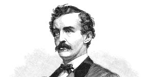 John Wilkes Booth (Lincoln's Assassin) - Antique Engraving - stock illustrationAntique engraved image of John Wilkes Booth - an actor who murdered Abraham Lincoln.