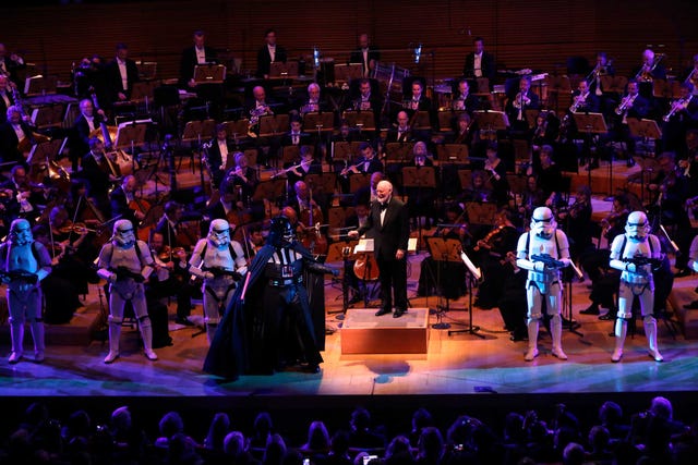 john williams, walt disney concert hall, los angeles, star wars
