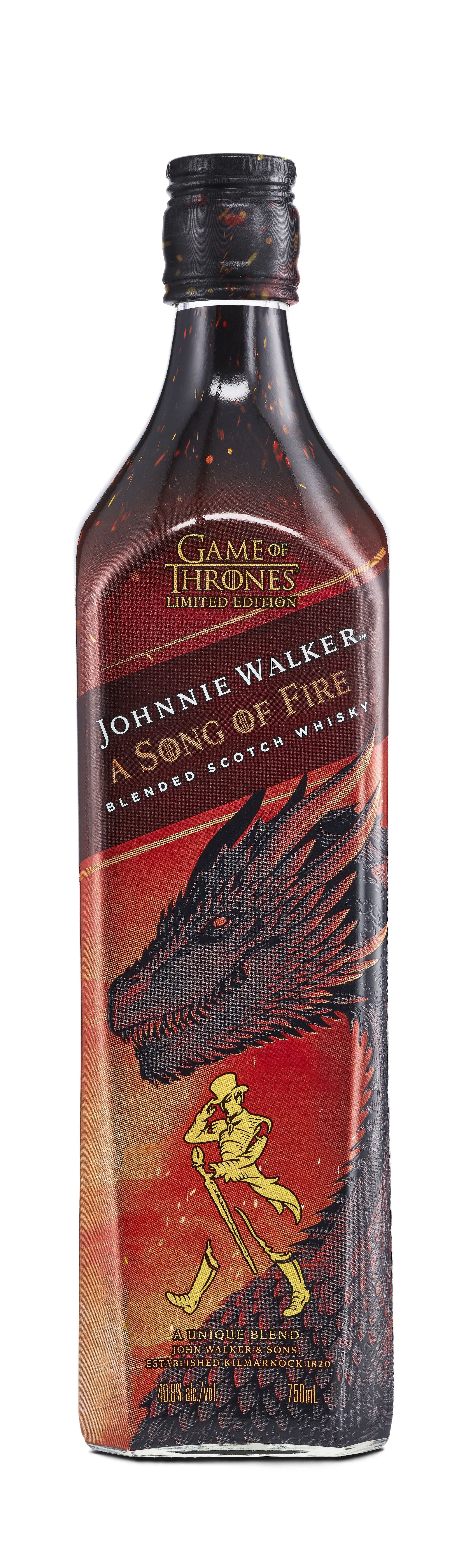 Whisky Johnnie Walker Song of Fire 750ml (Game of Thrones)