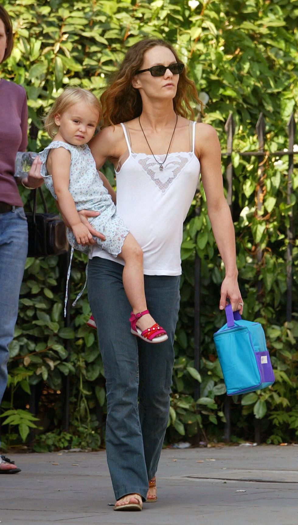 johnny depp wife vanessa paradis take their two children for a picnic