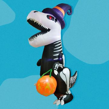 joiedomi 8 foot inflatable skeleton dinosaur