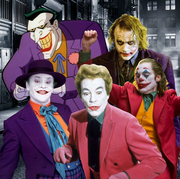 People, Social group, Joker, Supervillain, Fun, Fictional character, Clown, Illustration, Art, Theatrical property, 