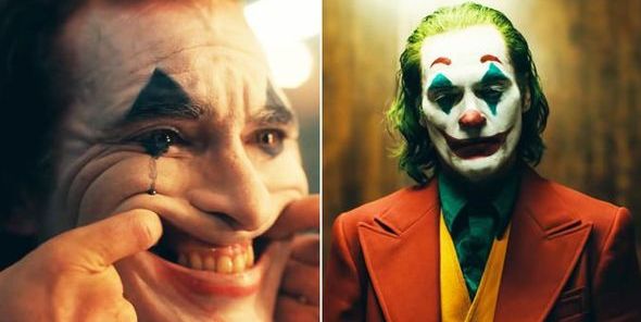 Face, Joker, Supervillain, Head, Clown, Nose, Fictional character, Mouth, Performing arts, Smile, 