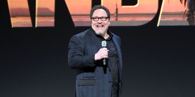 anaheim, california   august 23 executive producerwriter jon favreau of the mandalorian took part today in the disney showcase at disney’s d23 expo 2019 in anaheim, calif  the mandalorian will stream exclusively on disney, which launches november 12 photo by jesse grantgetty images for disney