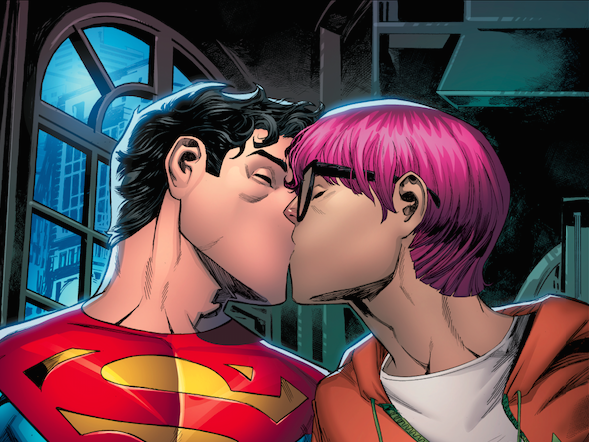 589px x 442px - DC's New Superman Is Officially, Canonically Bisexual