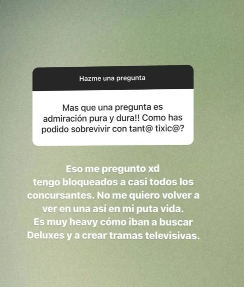 el concursante jonan wiergo desvela la mala relación que tiene con algunos de los concursantes de supervivientes