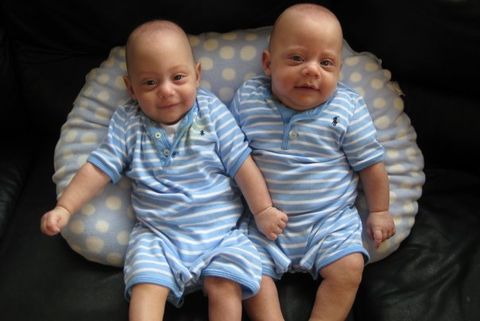 Jackie Goldschneider's twin sons