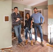 property brothers drew and jonathan scott and halle berry