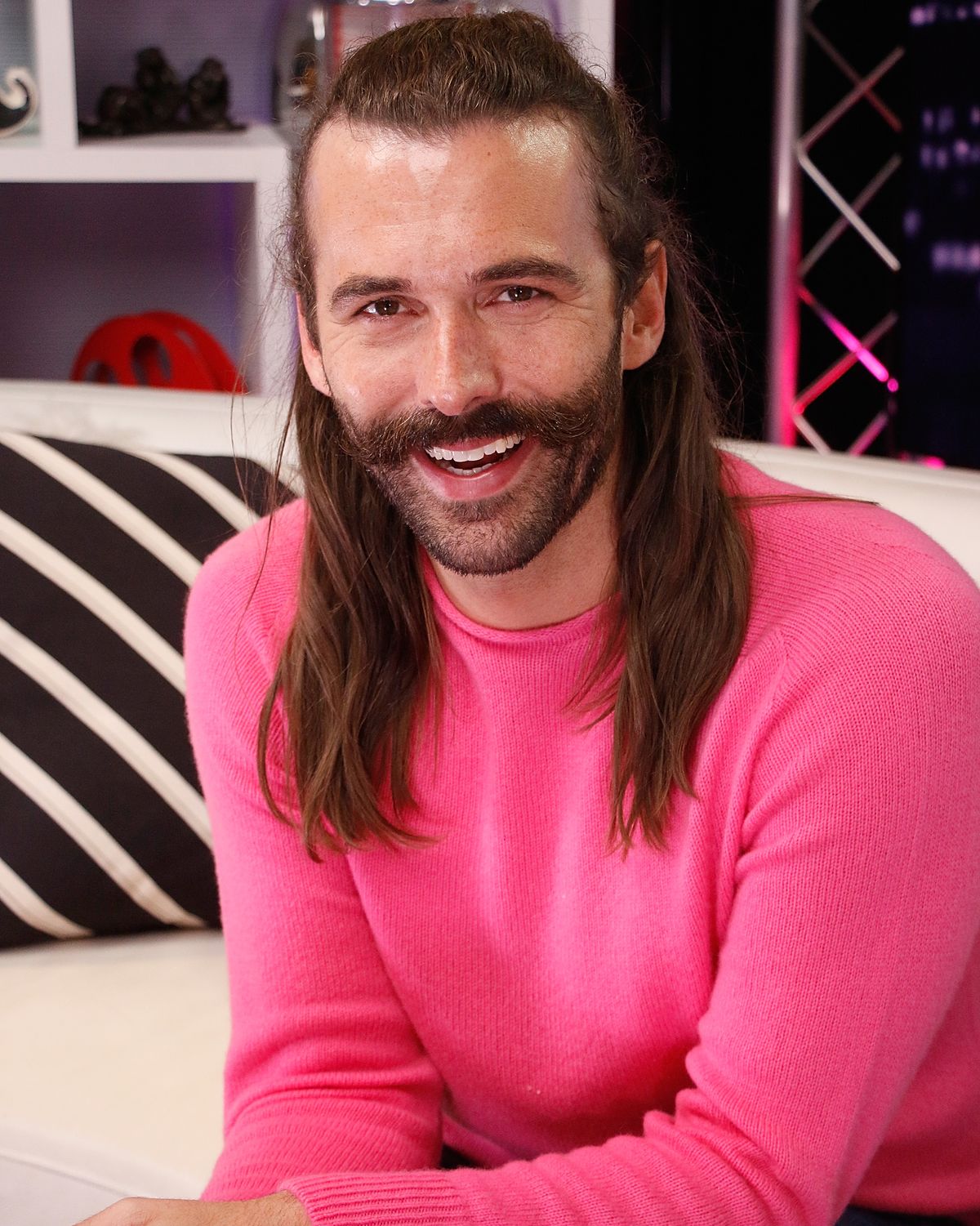 "Queer Eye" Fab Five Visit Young Hollywood Studio