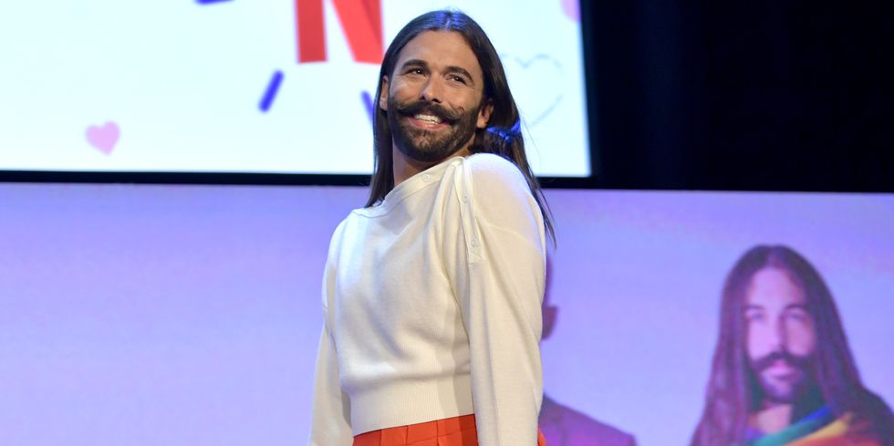 Jonathan Van Ness at Netflix FYSEE "Queer Eye" Panel and Reception