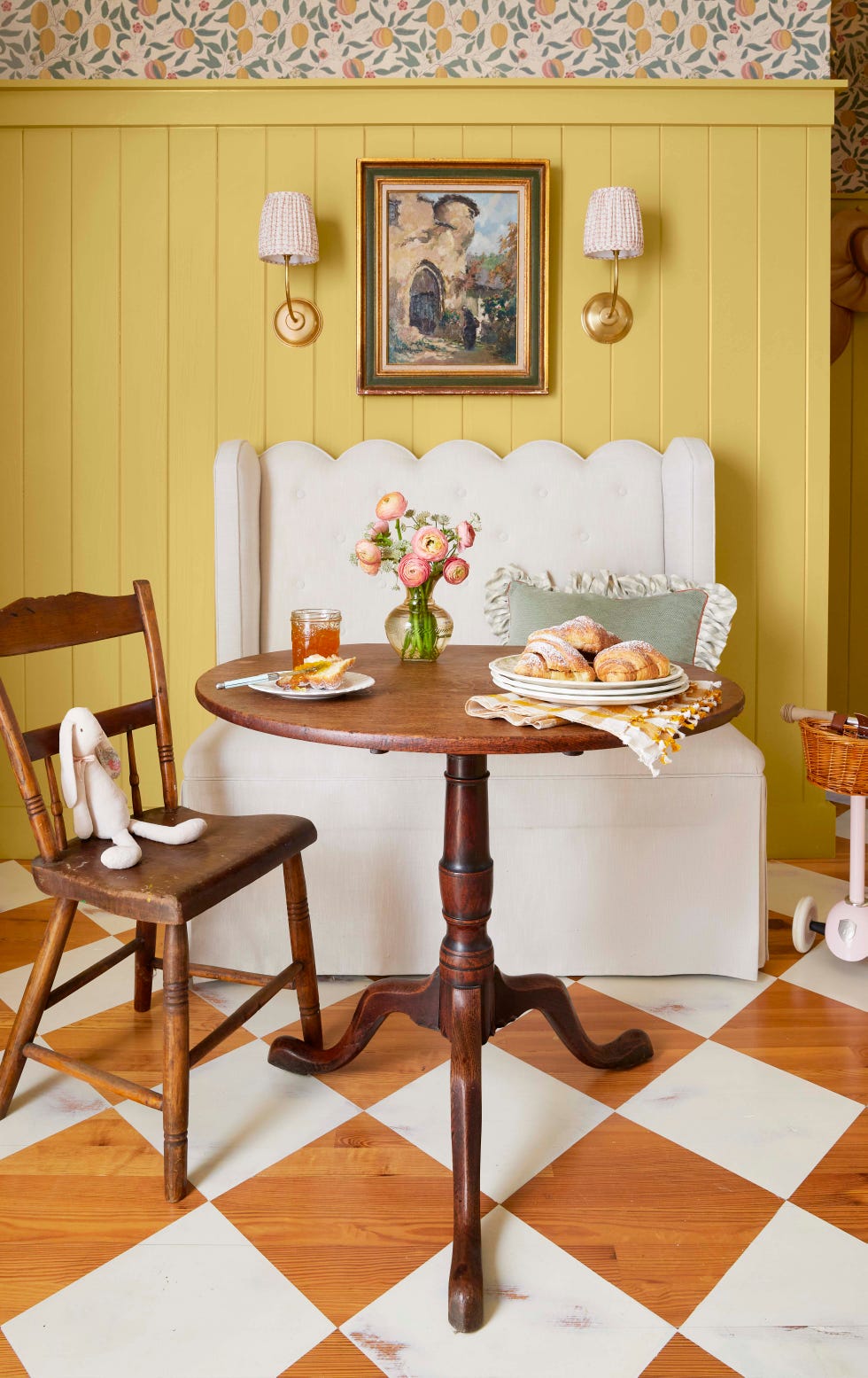 a breakfast nook