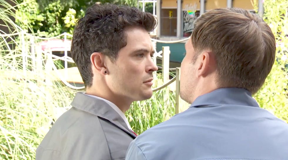 rex and ste in hollyoaks