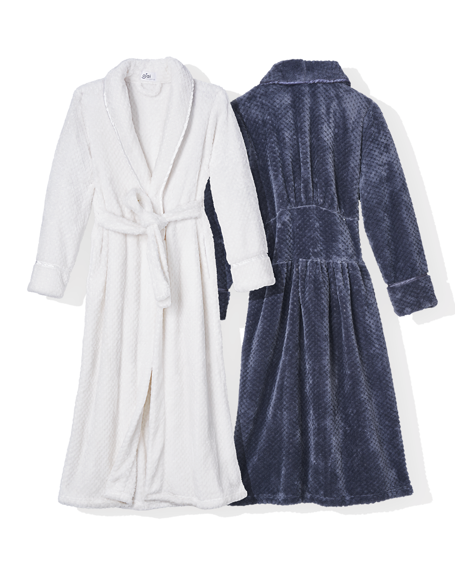 two plush robes