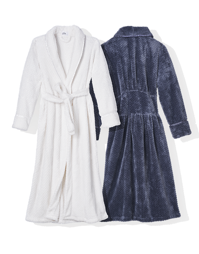 two plush robes
