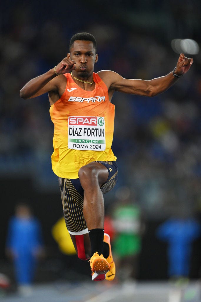 ¡18,18! Jordan Díaz revoluciona el atletismo español con el oro europeo ...