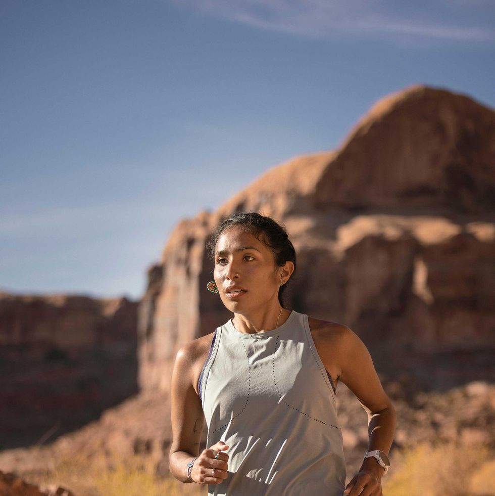 jordan marie daniel running in the mid west in september 2020