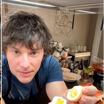 jordi cruz cocinando huevos duros