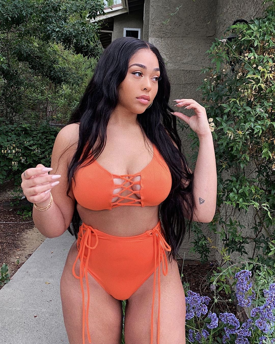 Jordyn Woods accused of Photoshopping her latest bikini Instagram