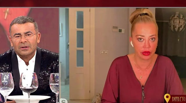 belén esteban y jorge javier protagonizan el momento más surrealista de 'la última cena'