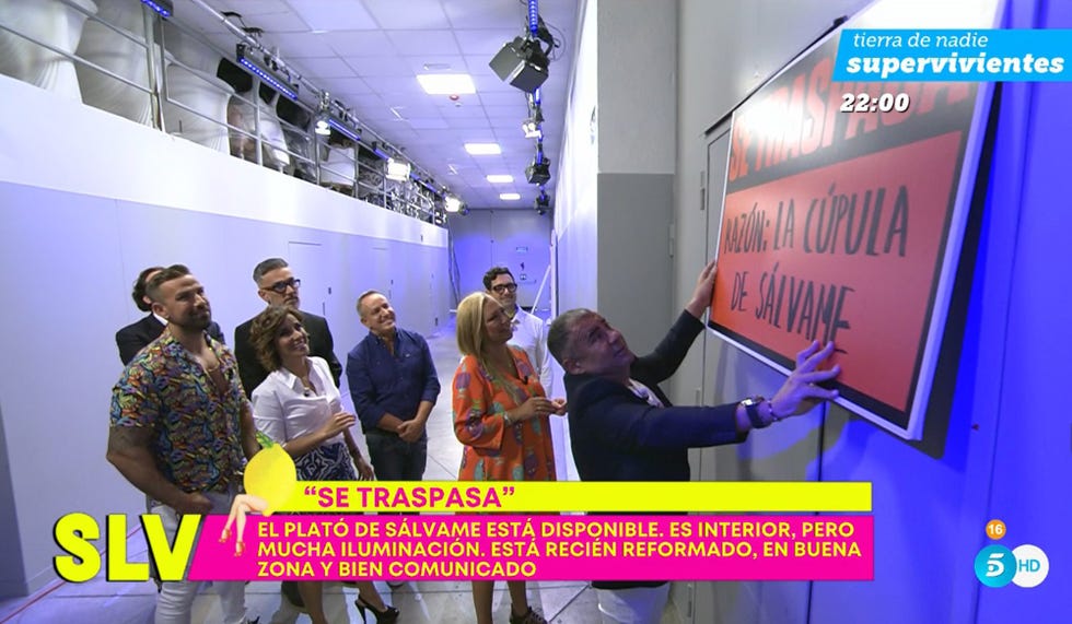 el presentador y los colaboradores de telecinco