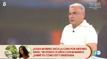 jorge javier 'impactado' por la actitud de rocío carrasco