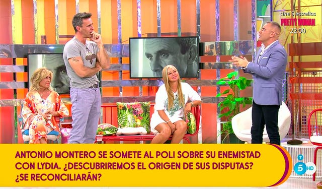 alonso caparrós y belén esteban en 'sálvame'