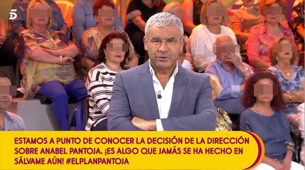 Jorge Javier Vázquez le comunica un ultimátum a Anabel Pantoja