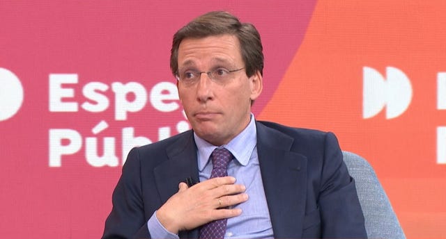 jose luis martinez almeida en el programa espejo publico