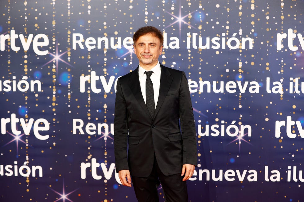 josé mota famosos en la presentación de la programación de navidad de tve