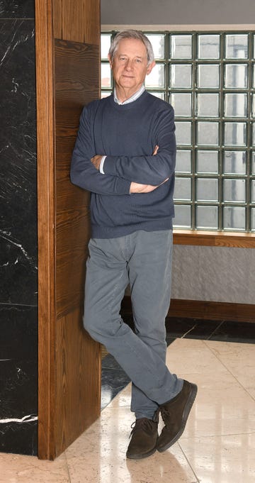 el actor posa en un hotel de madrid