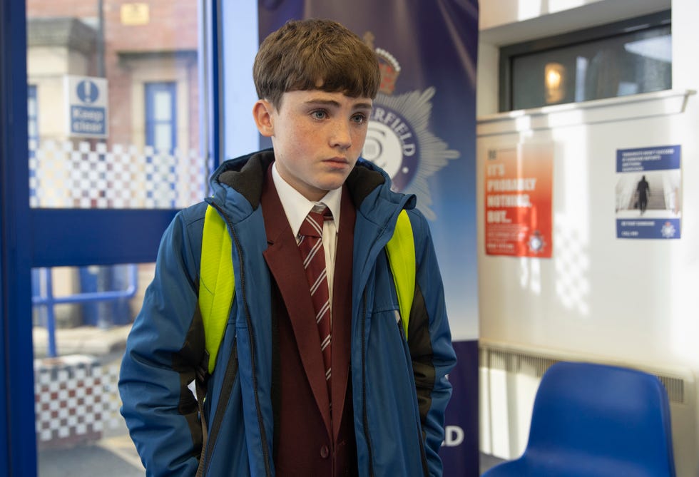 EMBARGOED 27/12/2024 00:01 Joseph, Coronation Street embargoed 27122024 0001 joseph, coronation street