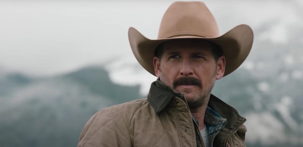 josh lucas as young john dutton in yellowstone