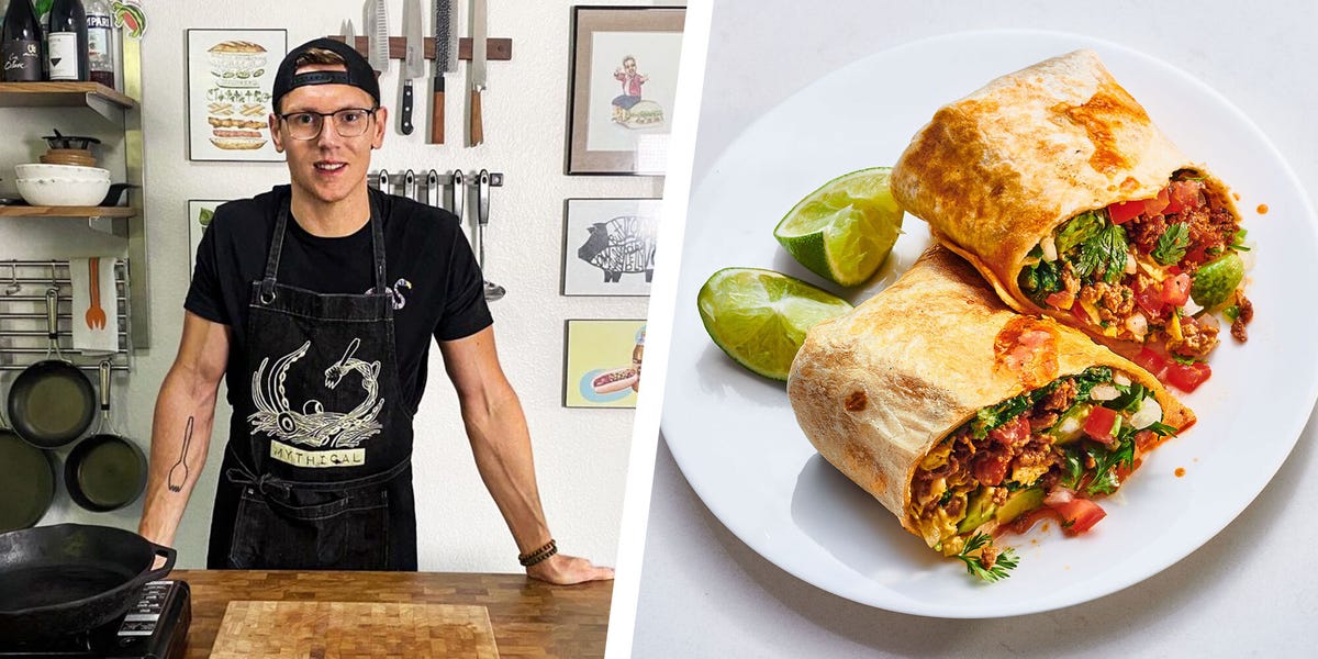 Josh Scherer’den Yüksek Proteinli Türk Kahvaltılık Burrito Tarifi