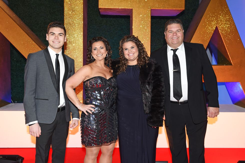 the tapper family at the ntas josh tapper stands on the left