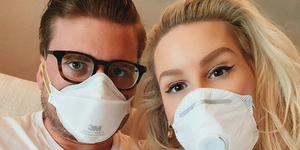 Josh Veldhuizen en haar vriend zijn getroffen door het coronavirus
