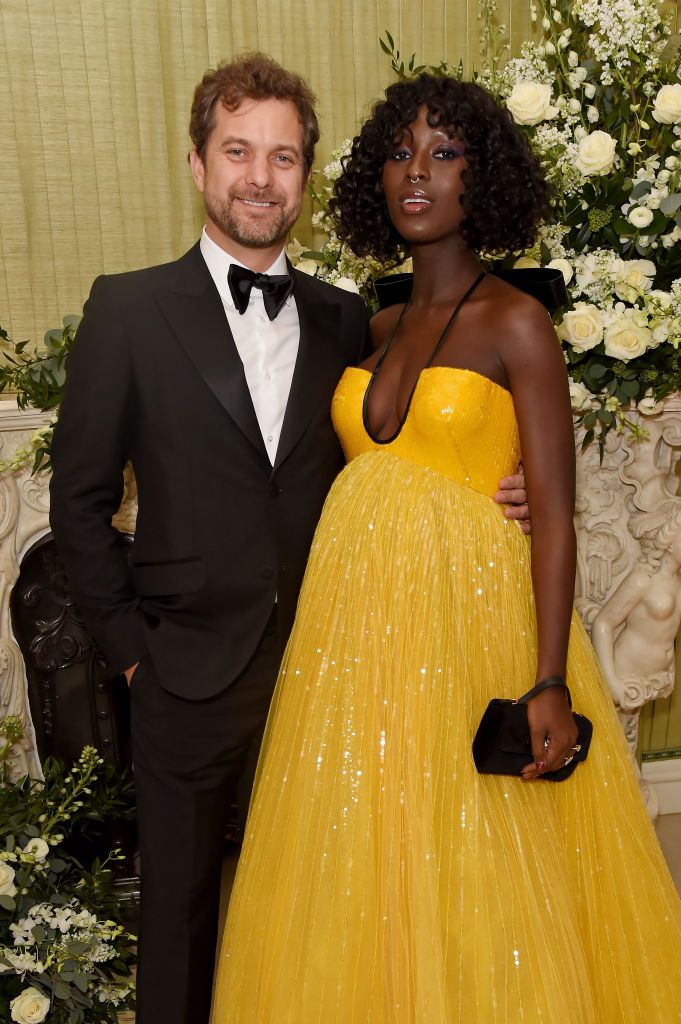 Joshua Jackson goes for a stroll with his pregnant wife Jodie Turner-Smith  after a pizza date