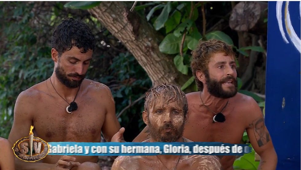enfado de pelayo diaz por el reparto de la empanada de joshua velazquez en supervivientes