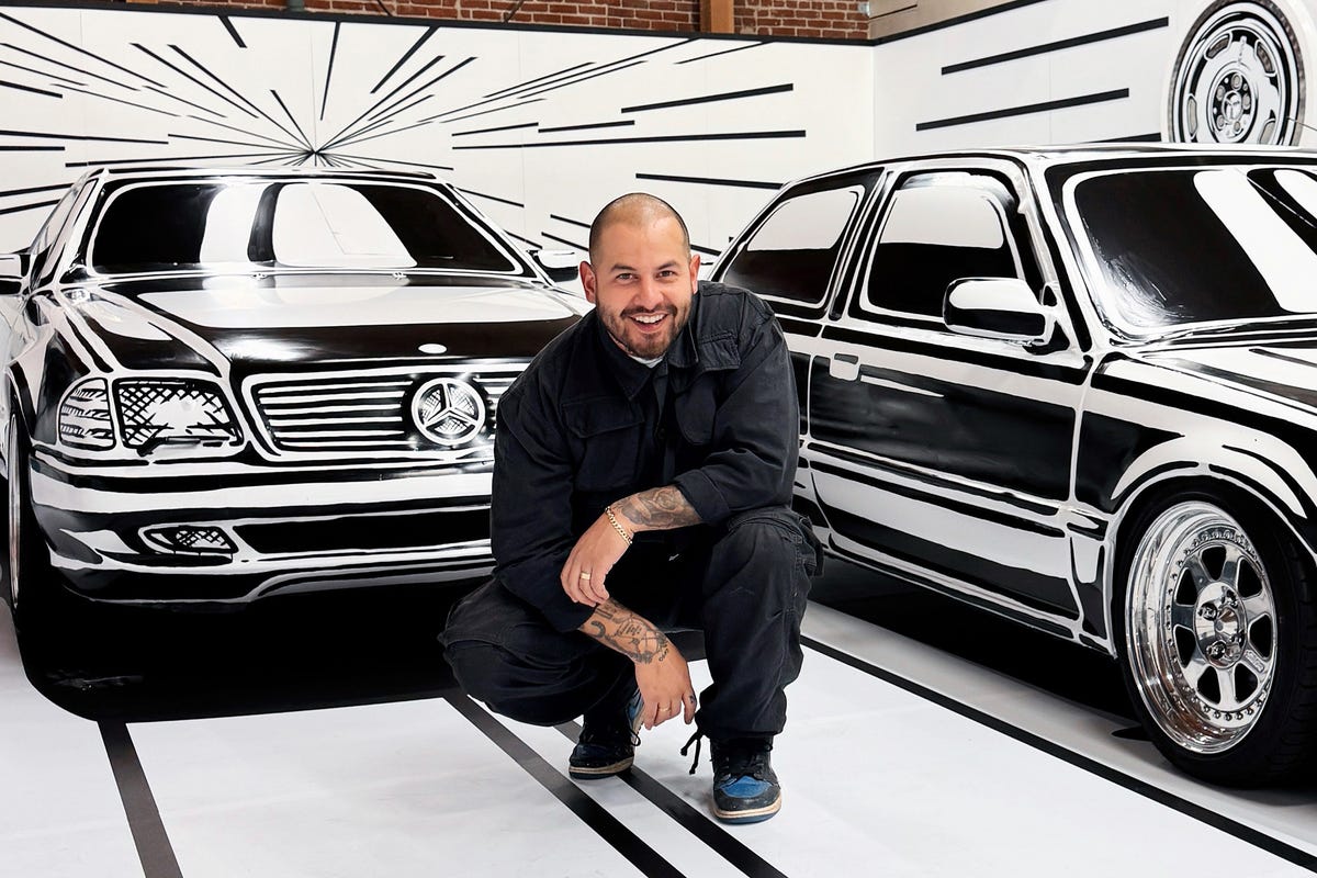 Artist Joshua Vides's Wraps Turn Real Cars into Comic Strips