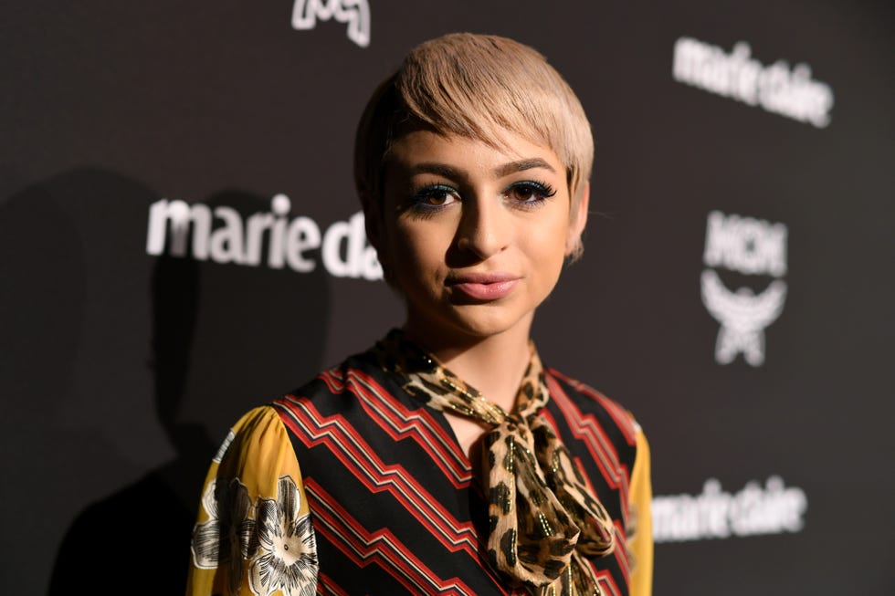 josie totah at marie claire honors hollywood's change makers