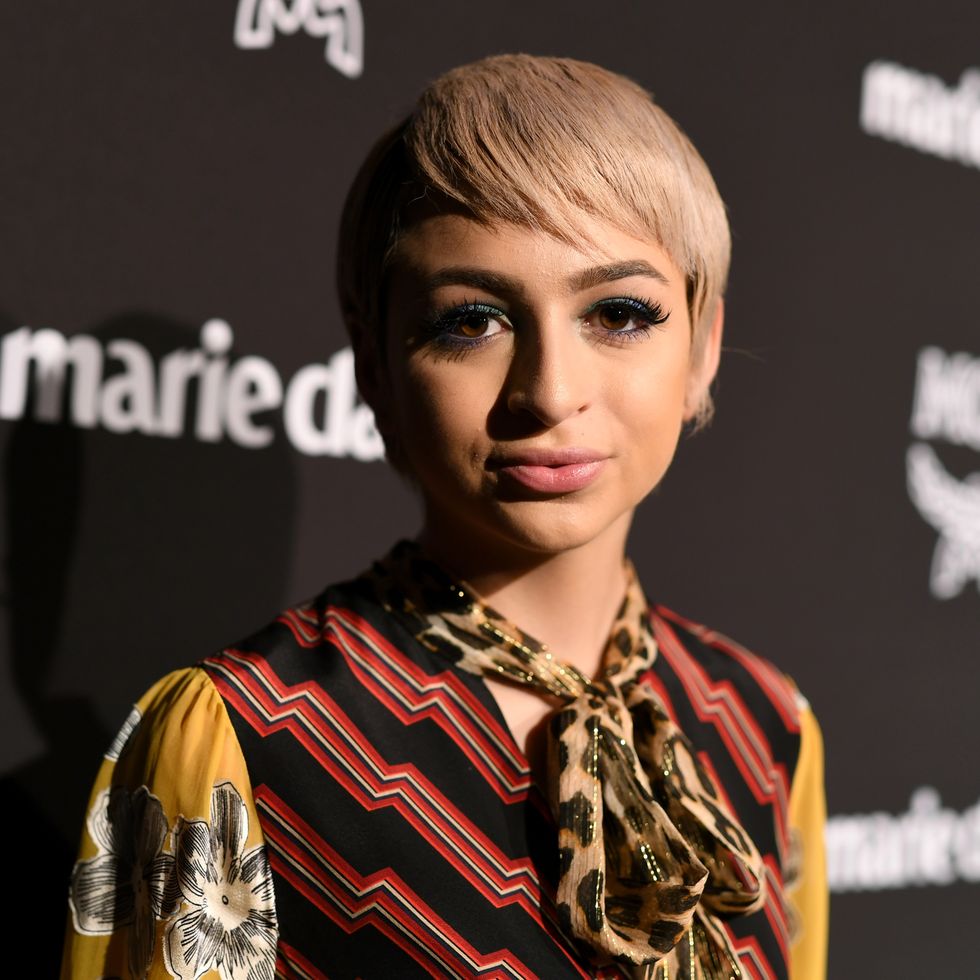josie totah at marie claire honors hollywood's change makers