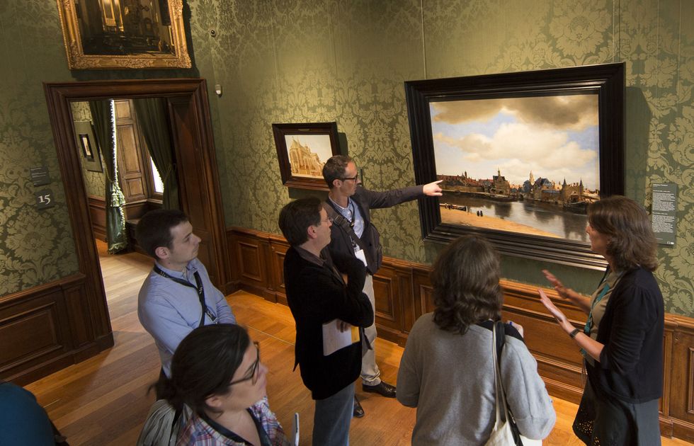 mauritshuis museum prepares for official opening after renovation