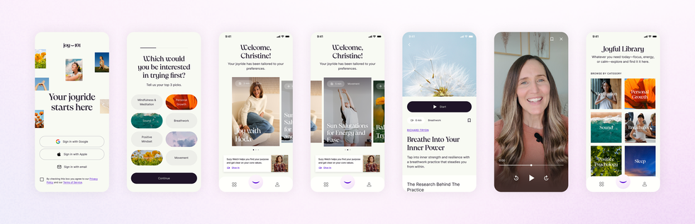 joy 101 wellness app hoda