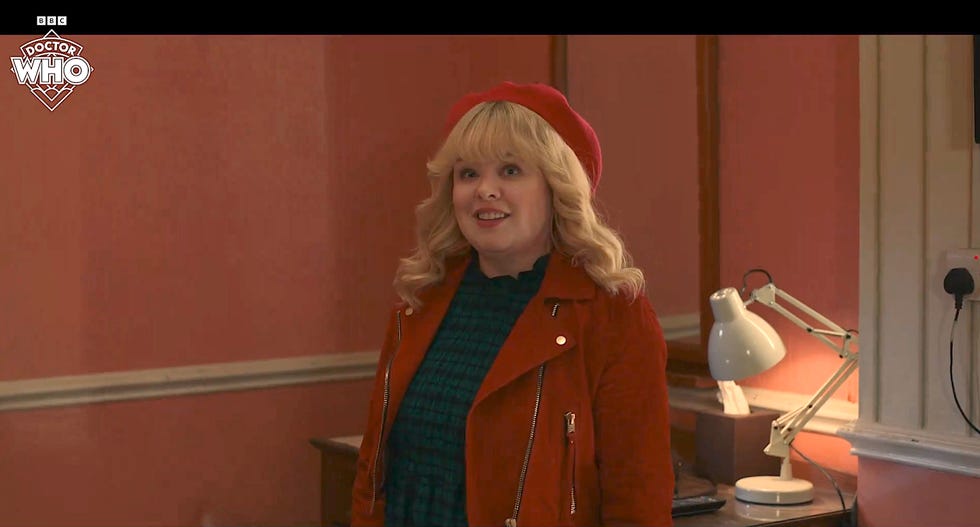 nicola coughlan as joy in doctor who 2024 christmas special