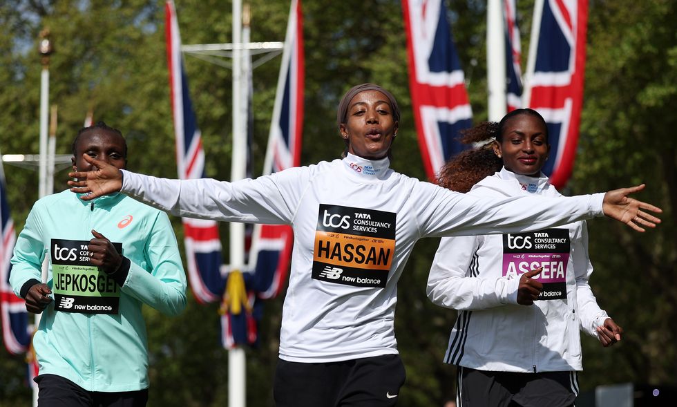 2025 tcs london marathon photocall & press conference