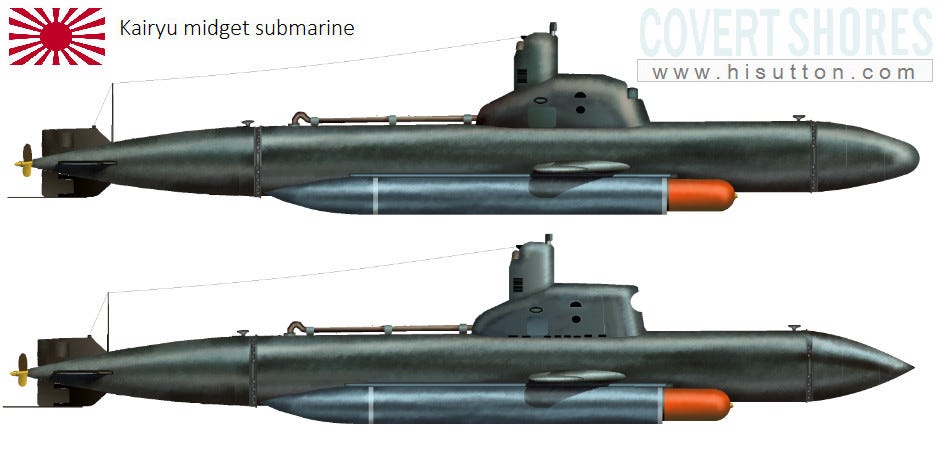 Japan's Kairyu-Class Kamikaze WWII Submarines That Were Never Used