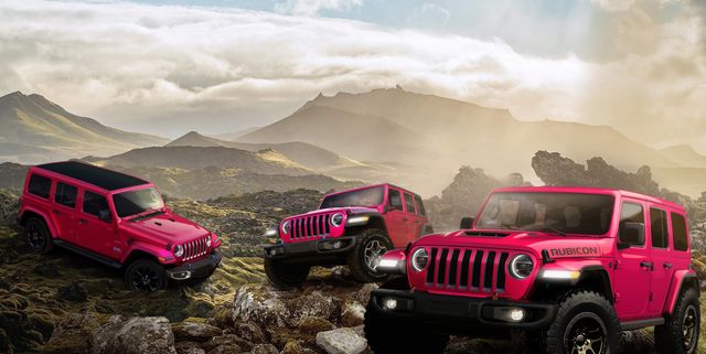 You Can Now Get a Pink Jeep Wrangler